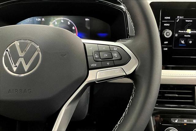 new 2025 Volkswagen Taos car, priced at $28,416