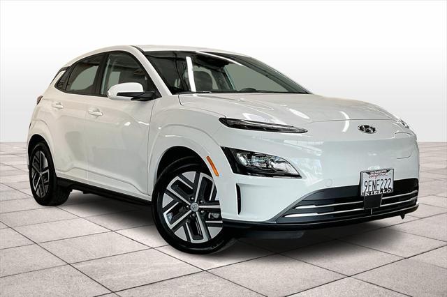 used 2023 Hyundai Kona EV car, priced at $27,491