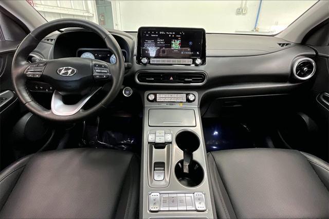 used 2023 Hyundai Kona EV car, priced at $27,491