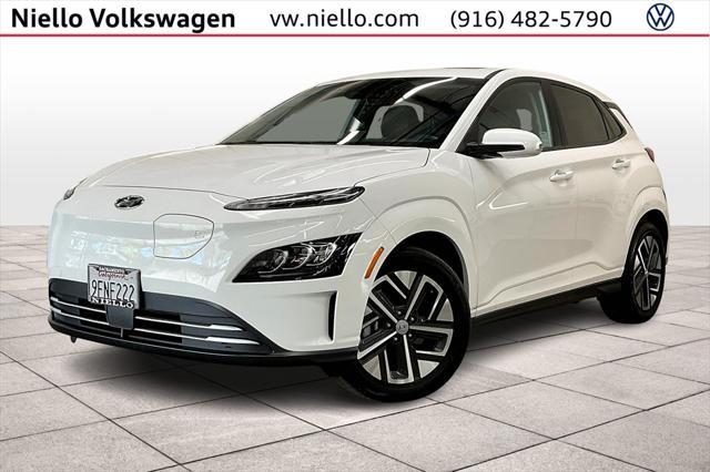 used 2023 Hyundai Kona EV car, priced at $27,491