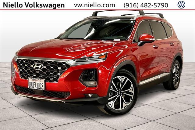 used 2020 Hyundai Santa Fe car, priced at $20,992