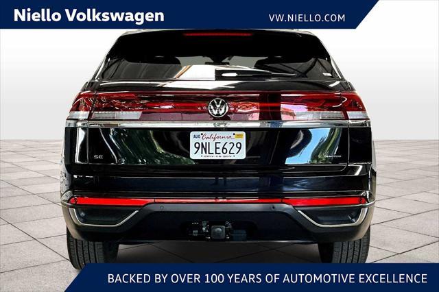 used 2024 Volkswagen Atlas Cross Sport car, priced at $37,995