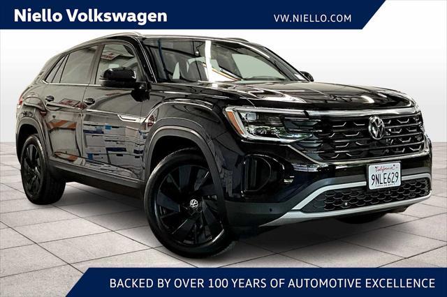 used 2024 Volkswagen Atlas Cross Sport car, priced at $37,995