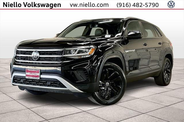 used 2022 Volkswagen Atlas Cross Sport car, priced at $27,999