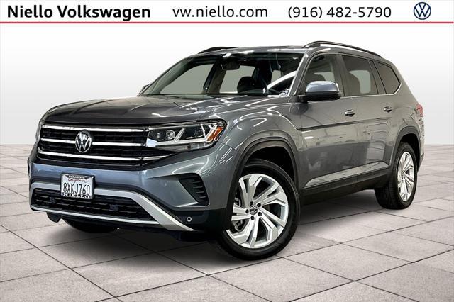 used 2021 Volkswagen Atlas car, priced at $22,999