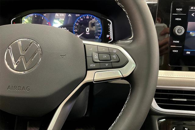 new 2025 Volkswagen Taos car, priced at $37,093