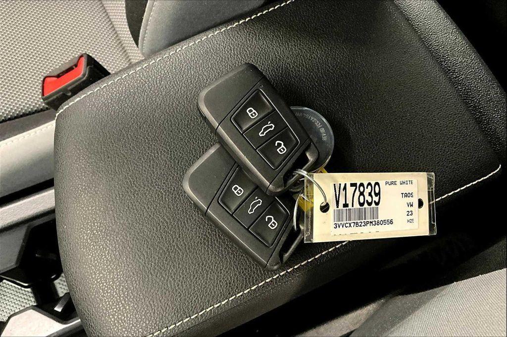 used 2023 Volkswagen Taos car, priced at $22,133