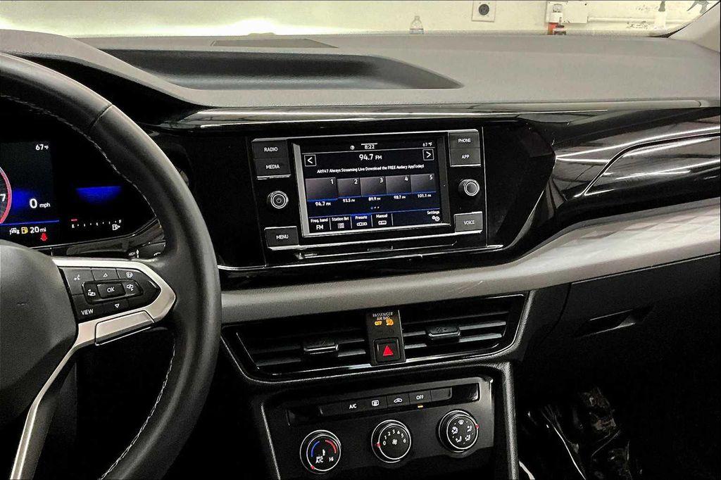 used 2022 Volkswagen Taos car, priced at $17,999