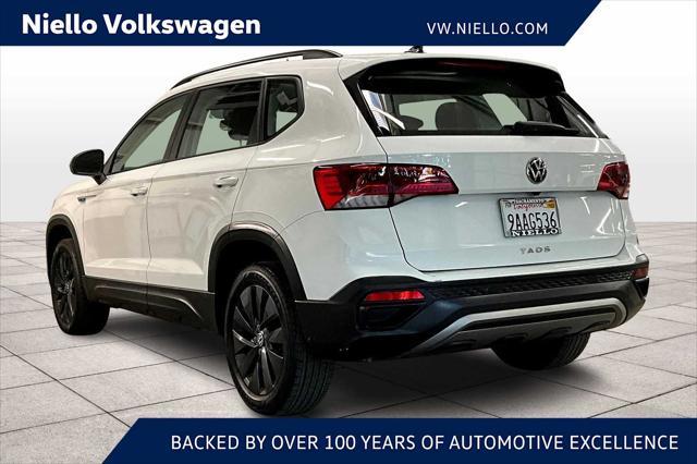 used 2022 Volkswagen Taos car, priced at $20,451