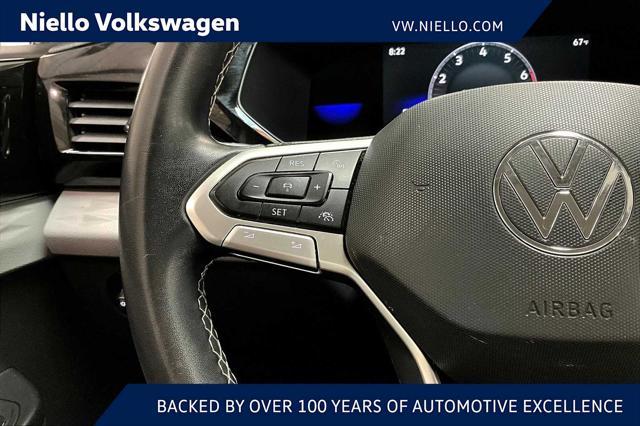 used 2022 Volkswagen Taos car, priced at $20,451