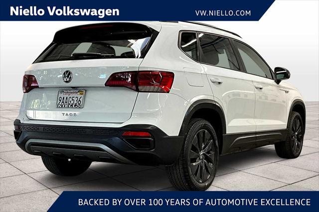 used 2022 Volkswagen Taos car, priced at $20,451
