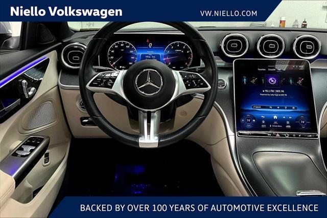 used 2023 Mercedes-Benz C-Class car, priced at $35,015