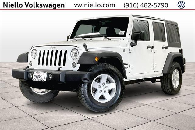 used 2018 Jeep Wrangler JK Unlimited car, priced at $22,992