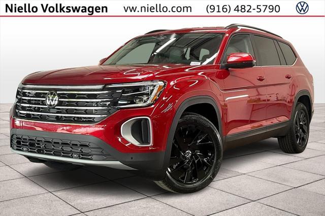 new 2025 Volkswagen Atlas car, priced at $48,120