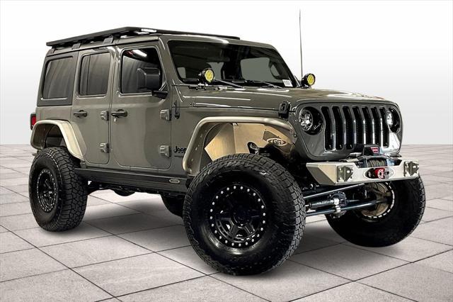 used 2020 Jeep Wrangler Unlimited car, priced at $41,991