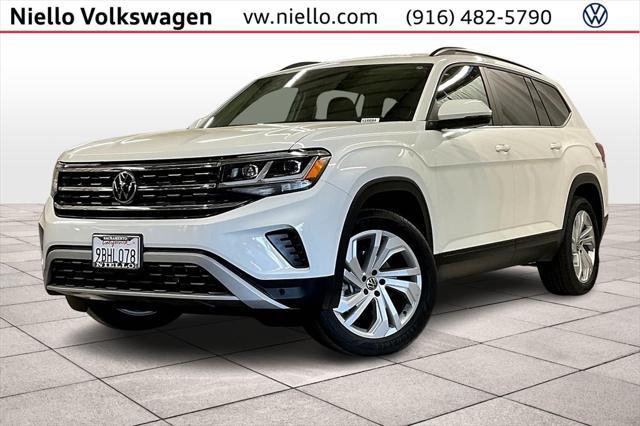 used 2022 Volkswagen Atlas car, priced at $31,999