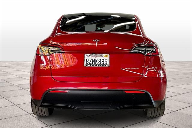 used 2021 Tesla Model Y car, priced at $29,491