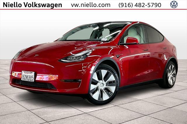 used 2021 Tesla Model Y car, priced at $29,491