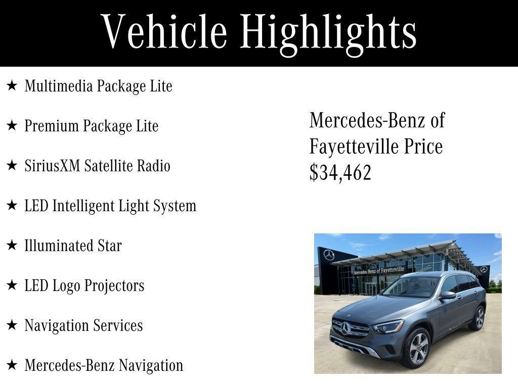 used 2022 Mercedes-Benz GLC 300 car, priced at $34,462