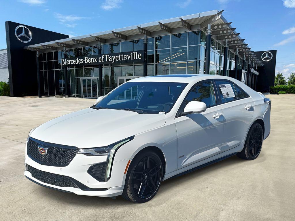 used 2022 Cadillac CT4-V car, priced at $30,545