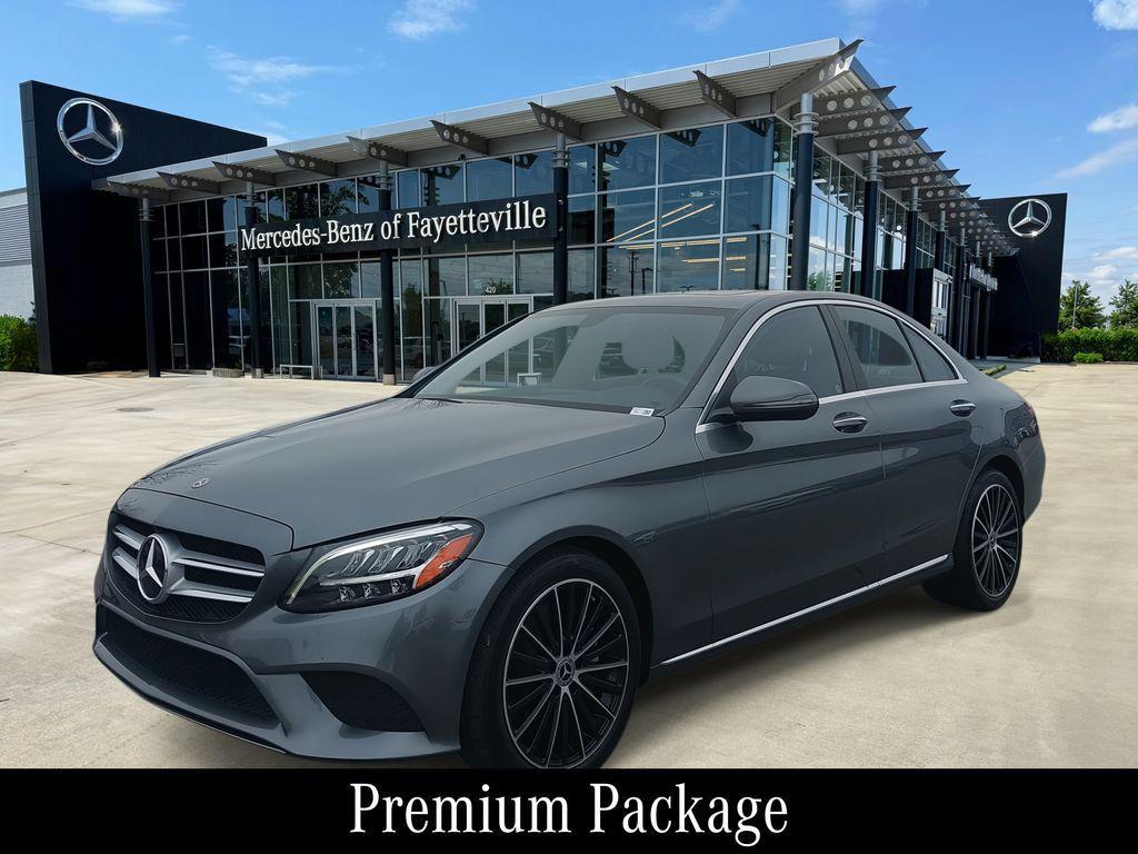 used 2021 Mercedes-Benz C-Class car, priced at $27,000