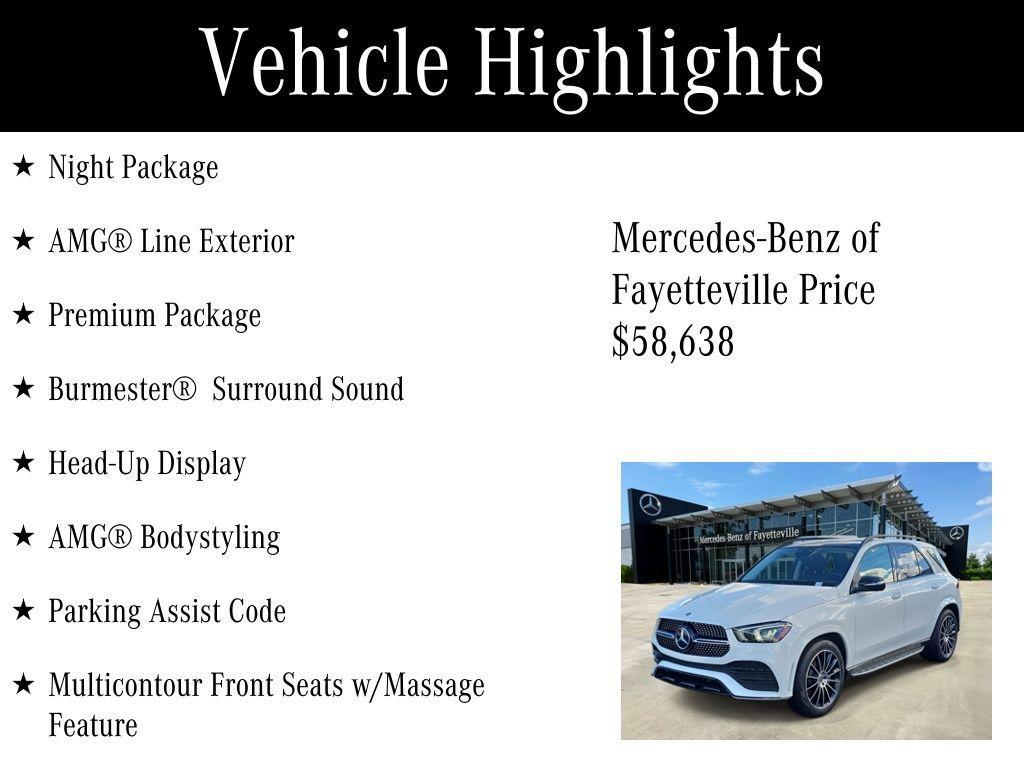 used 2023 Mercedes-Benz GLE 450 car, priced at $58,638