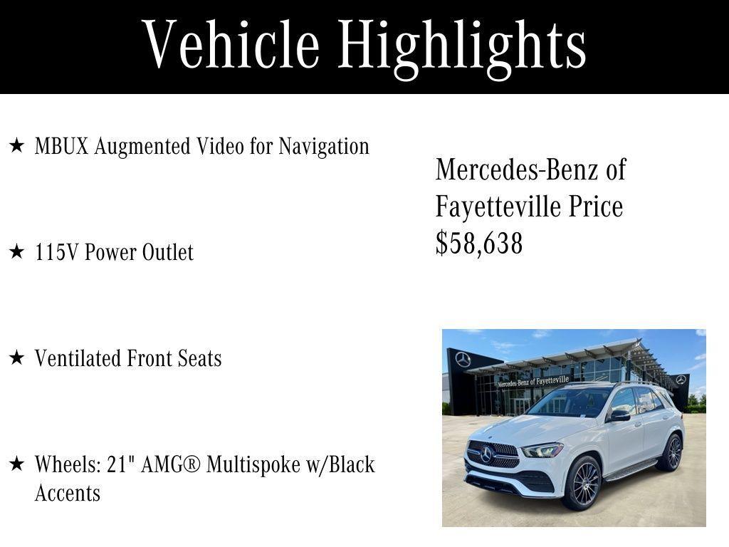 used 2023 Mercedes-Benz GLE 450 car, priced at $58,638