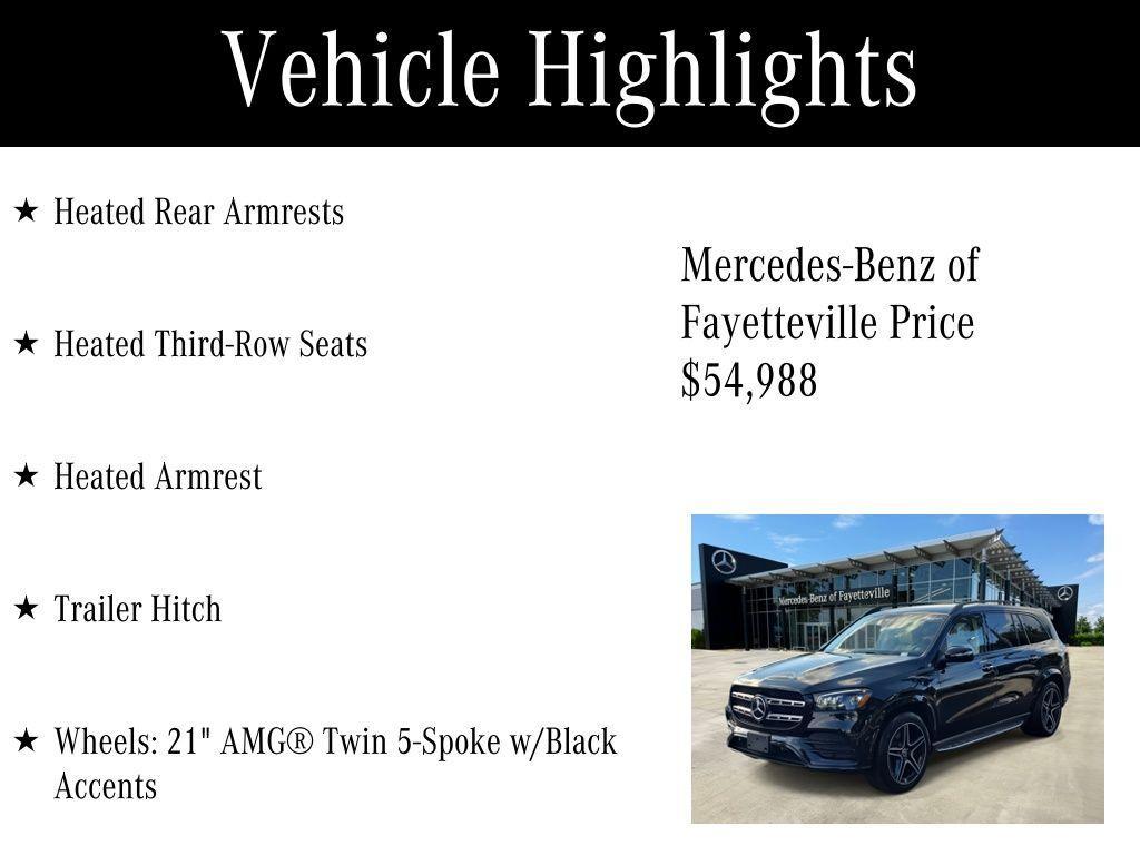 used 2021 Mercedes-Benz GLS 580 car, priced at $54,988