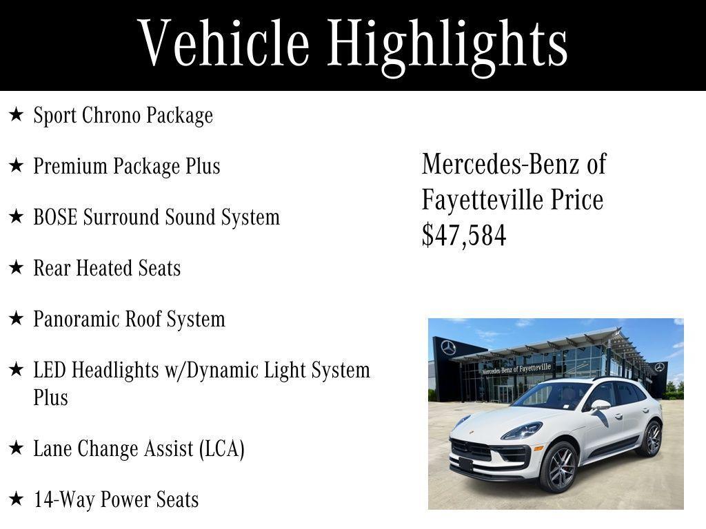 used 2023 Porsche Macan car, priced at $46,161