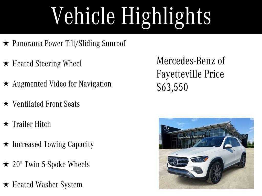 used 2024 Mercedes-Benz GLE 450 car, priced at $63,550