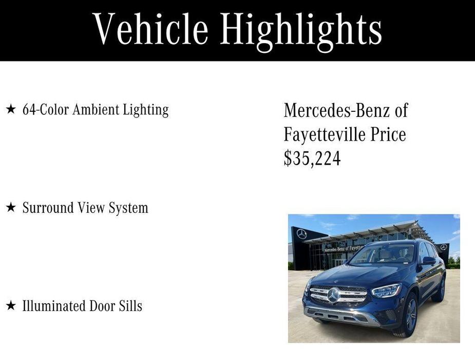 used 2021 Mercedes-Benz GLC 300 car, priced at $35,224