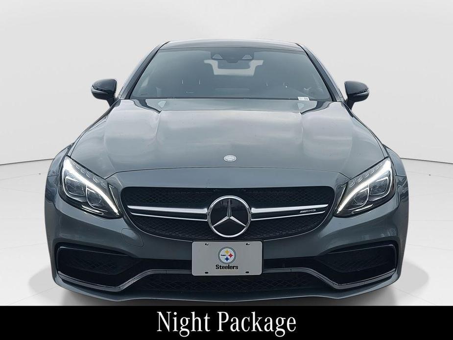 used 2017 Mercedes-Benz AMG C 63 car, priced at $43,000