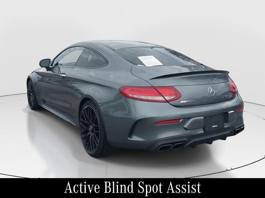 used 2017 Mercedes-Benz AMG C 63 car, priced at $43,000