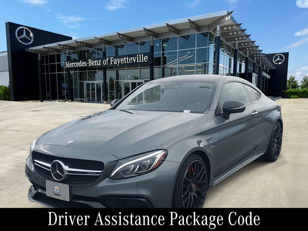 used 2017 Mercedes-Benz AMG C 63 car, priced at $43,000