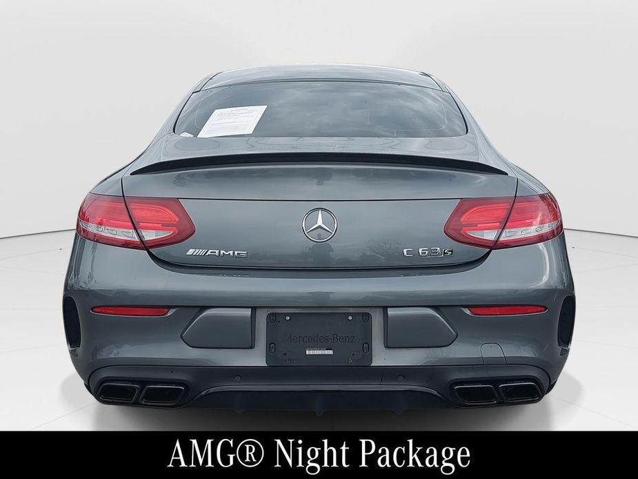 used 2017 Mercedes-Benz AMG C 63 car, priced at $43,000