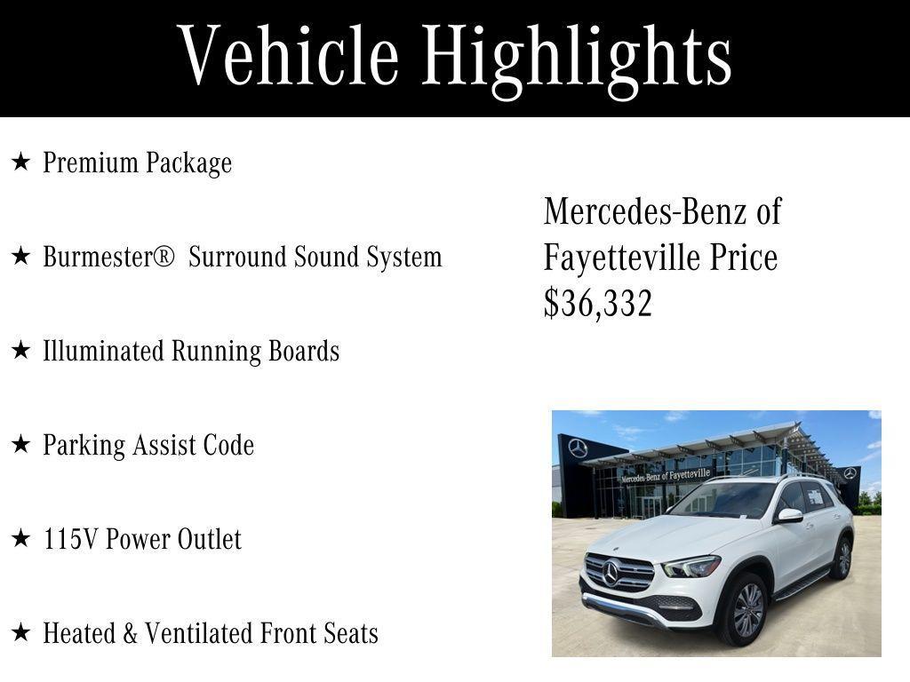 used 2021 Mercedes-Benz GLE 350 car, priced at $36,332