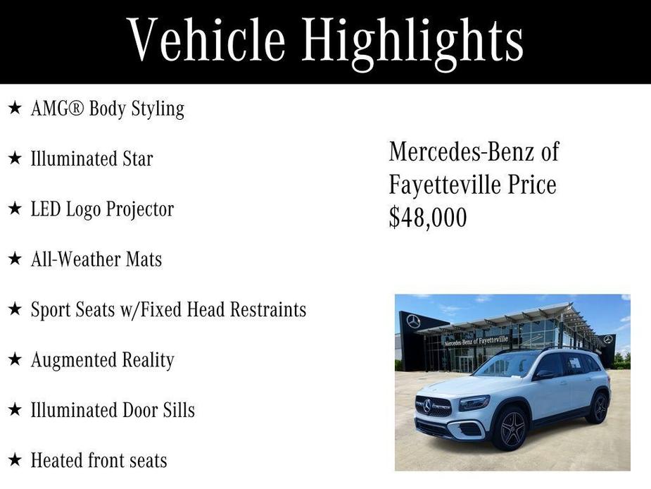 used 2024 Mercedes-Benz GLB 250 car, priced at $48,000