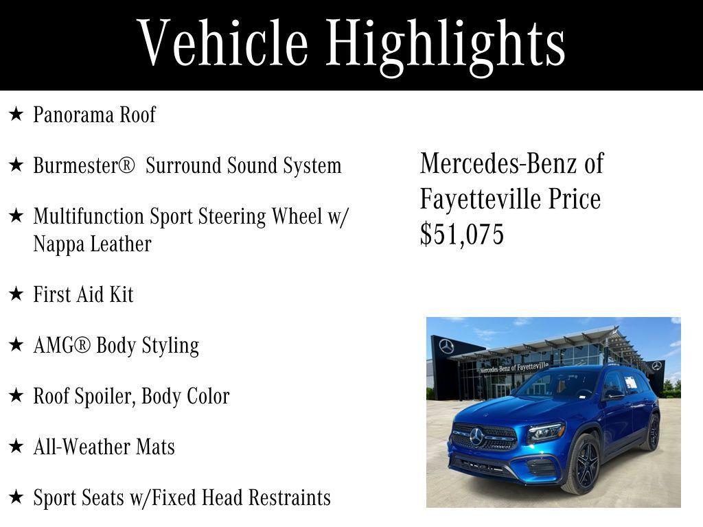 used 2024 Mercedes-Benz GLB 250 car, priced at $51,075