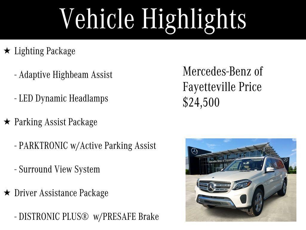 used 2018 Mercedes-Benz GLS 450 car, priced at $24,500