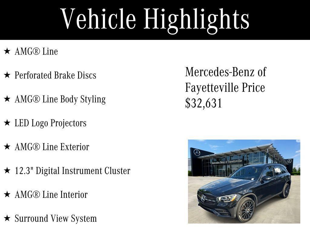 used 2022 Mercedes-Benz GLC 300 car, priced at $32,631
