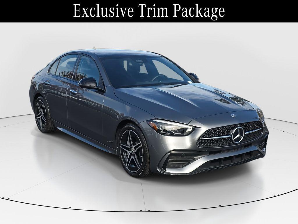 used 2025 Mercedes-Benz C-Class car, priced at $58,375
