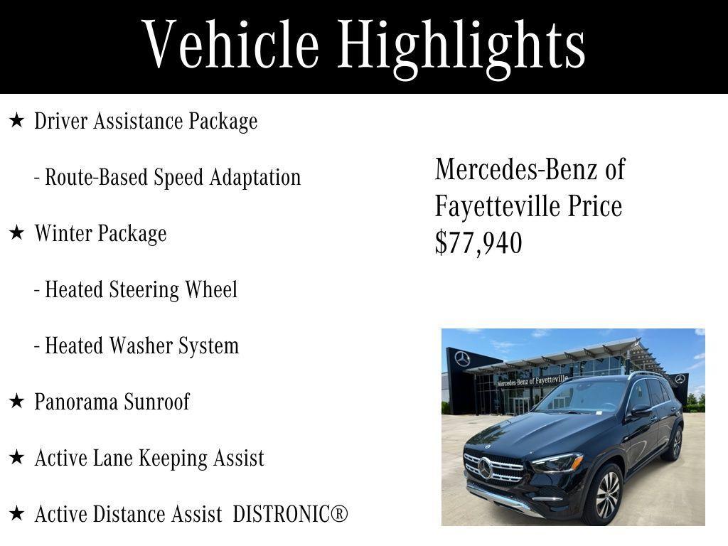 used 2025 Mercedes-Benz GLE 450e car, priced at $77,940