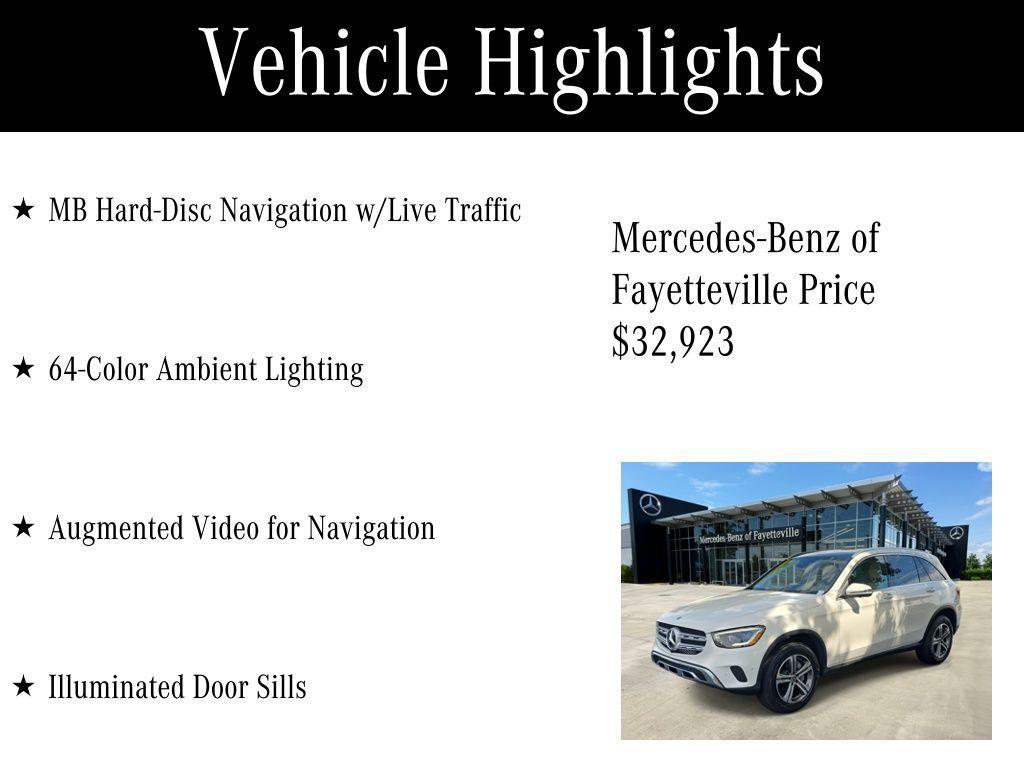 used 2021 Mercedes-Benz GLC 300 car, priced at $32,923