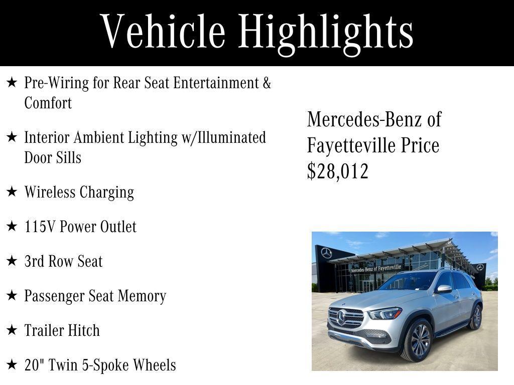 used 2020 Mercedes-Benz GLE 350 car, priced at $28,012