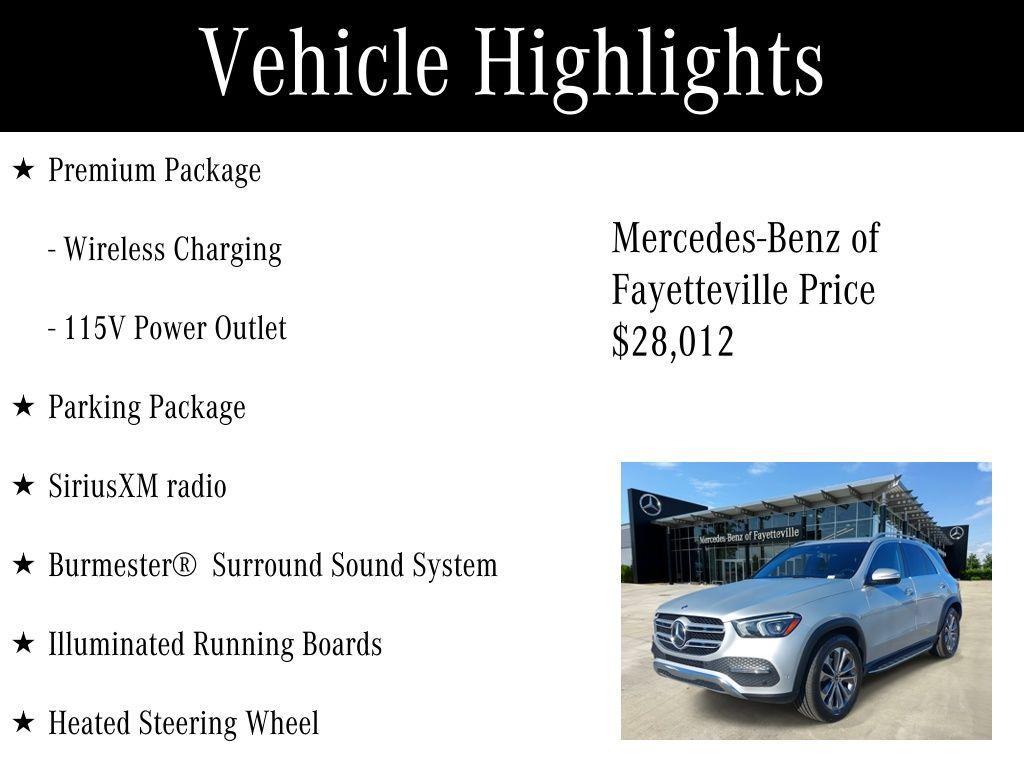 used 2020 Mercedes-Benz GLE 350 car, priced at $28,012