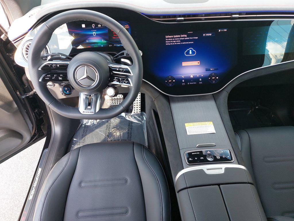 new 2025 Mercedes-Benz AMG EQE car, priced at $114,360