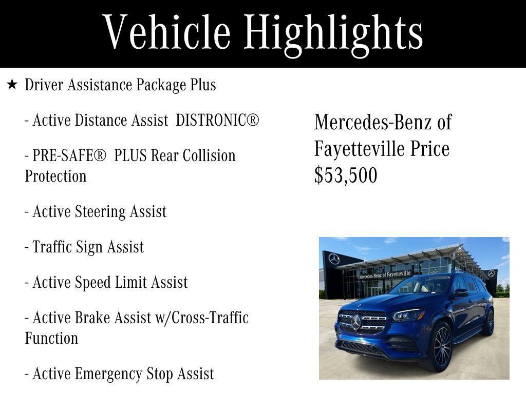 used 2021 Mercedes-Benz GLS 580 car, priced at $53,500