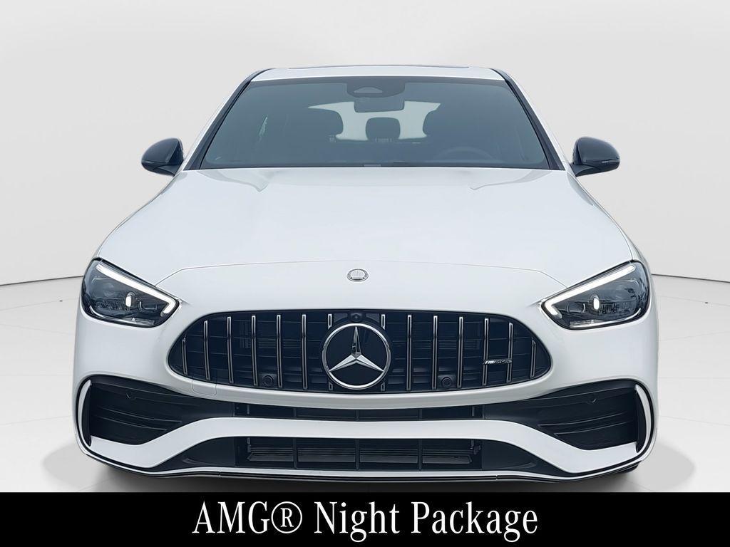 used 2025 Mercedes-Benz AMG C 43 car, priced at $68,598