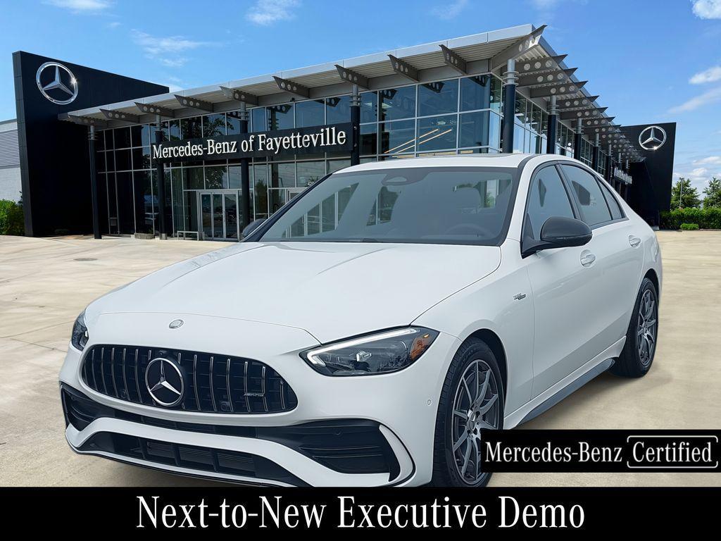 used 2025 Mercedes-Benz AMG C 43 car, priced at $60,978