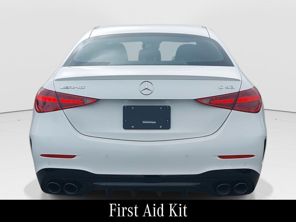 used 2025 Mercedes-Benz AMG C 43 car, priced at $68,598
